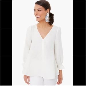 NWT Tuckernuck Basket Weave Easton Blouse